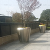 大号落地不锈钢花钵 种树不锈钢花盆